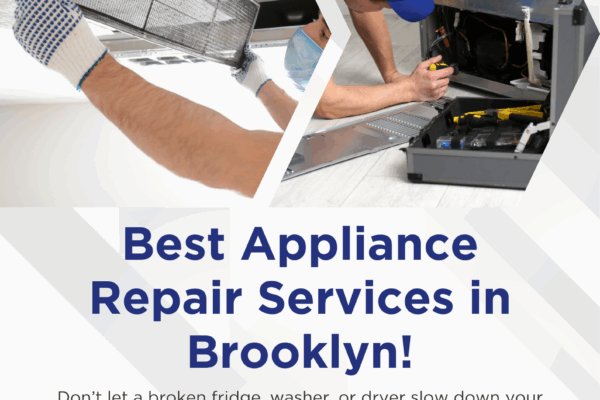 White Modern Service Electronic Poster (1)