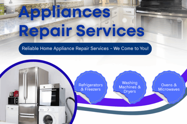 Orange and Yellow Modern Home Appliance Repair Instagram Post (1)
