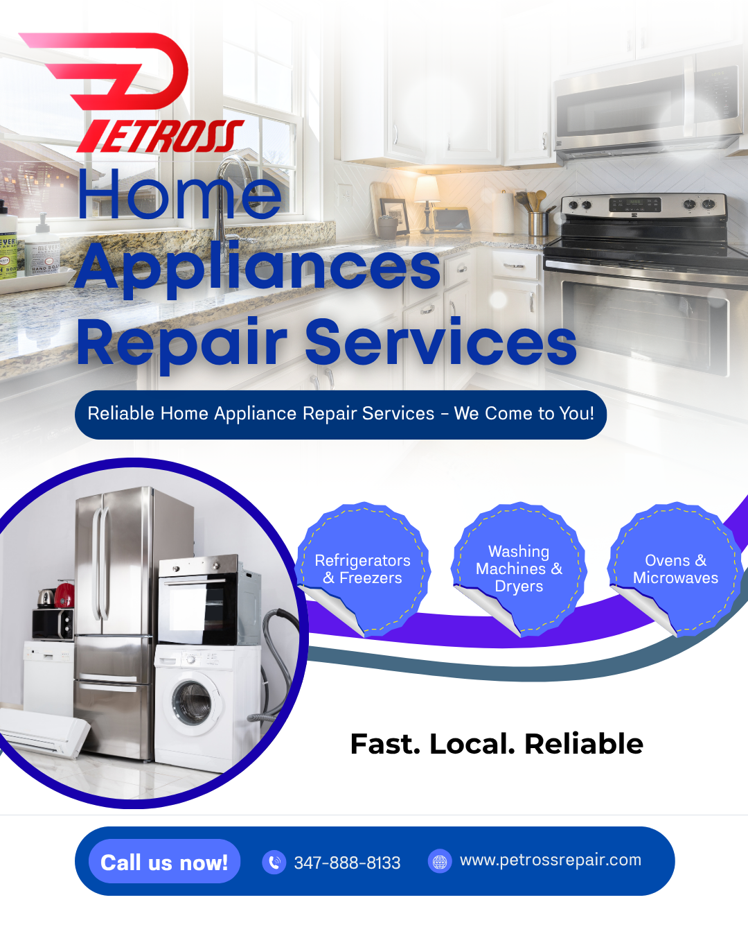 Orange and Yellow Modern Home Appliance Repair Instagram Post (1)
