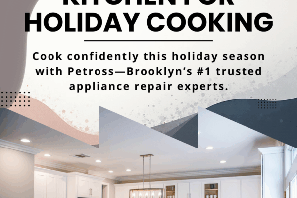 Black White Minimalist Kitchen Design Poster (2)