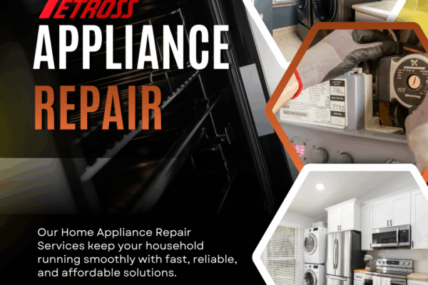 Yellow and Black Modern Home Appliance Repair Instagram Post